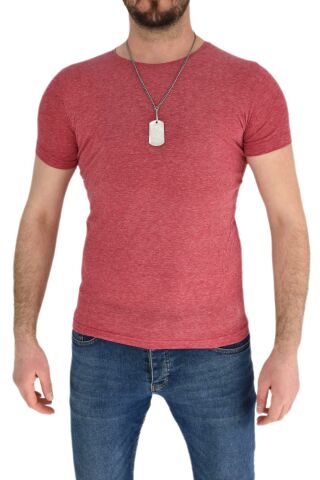 Erkek Sıfır Yaka Tişört T-530 BGL-ST01838