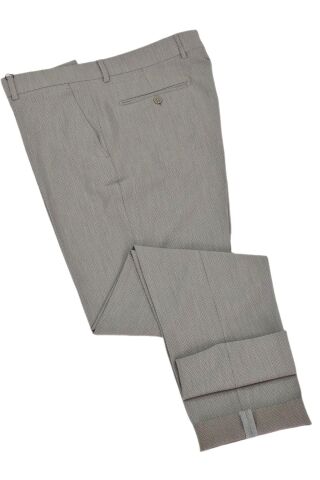 Erkek Klasik Kuş Gözü Kumaş Pantolon BGL-ST04739 BEJ - 54