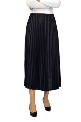 Kadın Piliseli Lastikli Etek  BGL-ST04244