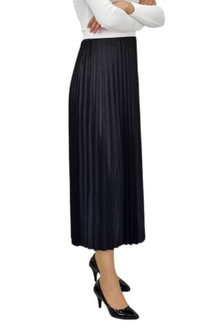 Kadın Piliseli Lastikli Etek  BGL-ST04244