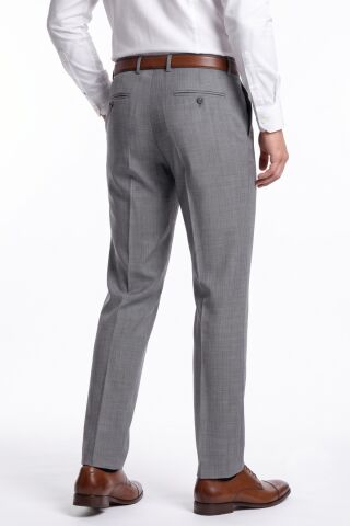 Erkek Pileli Klasik  Kumaş Pantolon 2007P BGL-ST05609 K.GRİ - 46