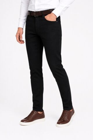 Erkek Silim Fit Jeans Model Pantolon 311 BGL-ST05456 SİYAH - 34