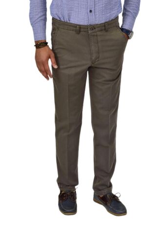 Erkek Kanvas Yazlık Pantolon Klasik 624 BGL-ST04602 VİZON - 50