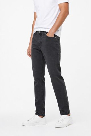 Erkek Klasik Kalıp Jeans Pantolon 1701 BGL-ST05355 İNDİGO - 34
