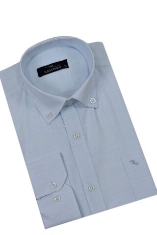 Erkek Klasik Tek Cepli Uzun Kol Gömlek BGL-ST04543