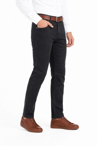 Erkek Regular Fit Jeans Pantolon 320 BGL-ST05453 ANTRASİT - 36