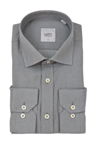 Erkek Klasik Uzun Kol Gömlek 3513 BGL-ST04750 GRİ - XL