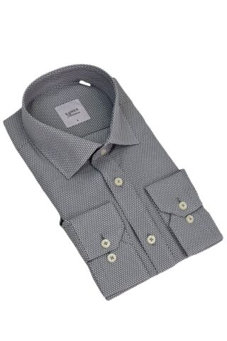 Erkek Klasik Uzun Kol Gömlek 3513 BGL-ST04750 GRİ - XL