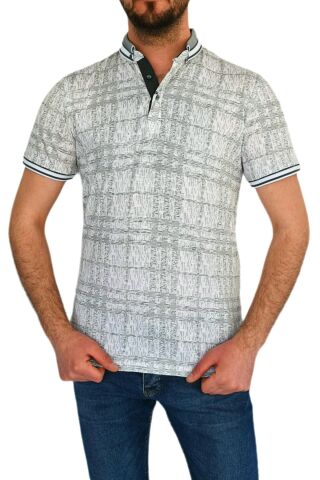 Erkek Polo Yaka Tişört T-801 BGL-ST01821 MAVİ - S