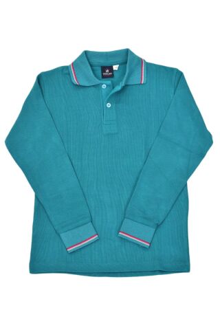 Kolej Yeşil Polo Yaka Sweat KMZ-S-5 YEŞİL - XL