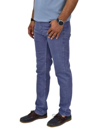 Erkek Regular Fitt Jeans Pantolon 320 BGL-ST04607 MAVİ - 38