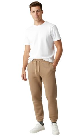 Bej Rengi Bel Paça Lastikli Kadın Erkek Altı BGL-ST04792 BEJ - M