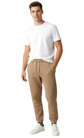 Bej Rengi Bel Paça Lastikli Kadın Erkek Altı BGL-ST04792 BEJ - XL