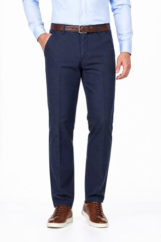 Erkek Kanvas Pantolon Regular Kalıp Yazlık BGL-ST05397 İNDİGO - 56