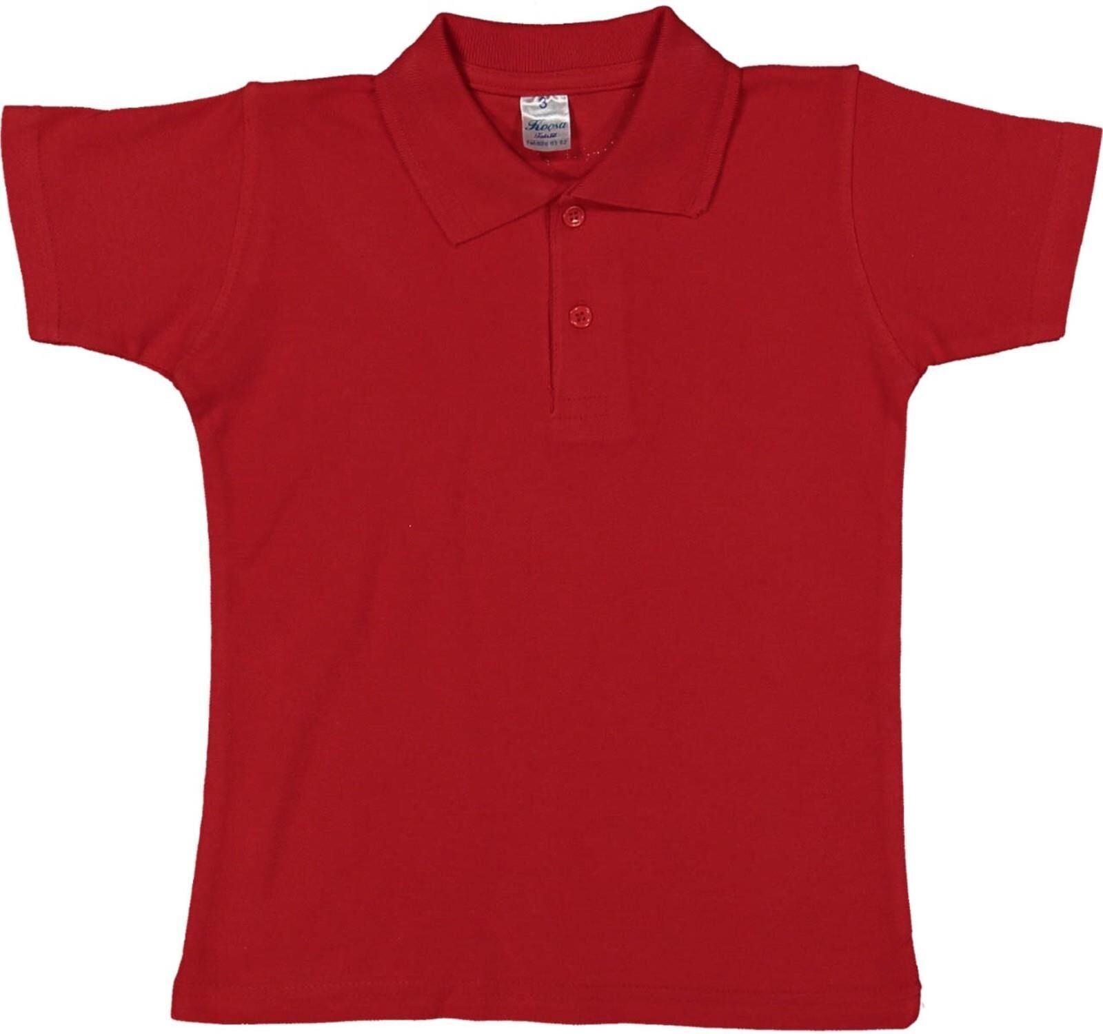 Kolej Kırmızı Polo Yaka Tişöt BGL-ST04550