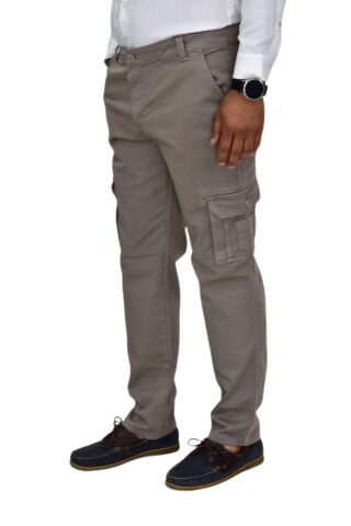 Erkek Kanvas Kargo Pantolon 1955 BGL-ST04417
