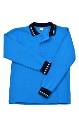 Kolej Polo Yaka Selanik Sweat Turkuaz IMHS-S-M