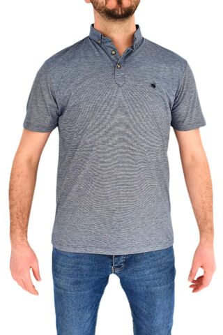 Erkek Polo Yaka Tişört BGL-ST01887 LACİVERT - L