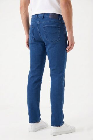Erkek Klasik Kalıp Jeans Pantolon 1701 BGL-ST05355 İNDİGO - 31/34