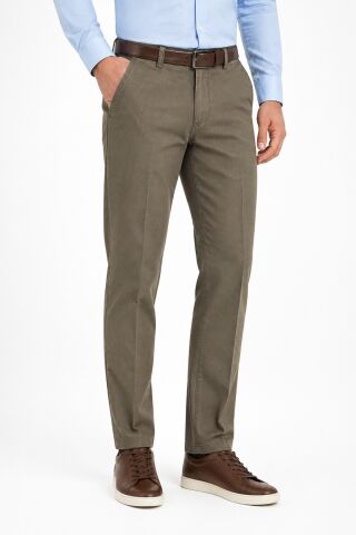 Erkek Kanvas Pantolon Regular Kalıp Yazlık BGL-ST05397 VİZON - 48