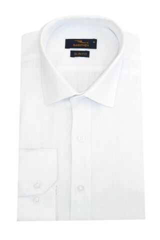 Erkek Gömlek Uzun Kol Silim Fit Keten BGL-ST01456