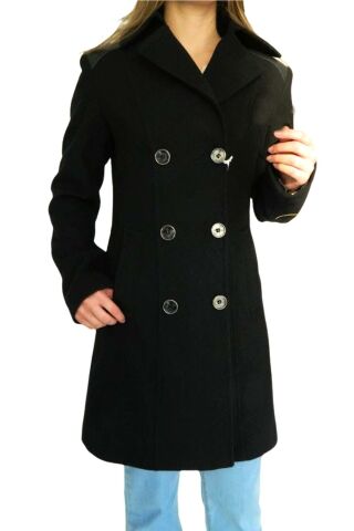 Bayan Deri Yamalı Kaban 44238