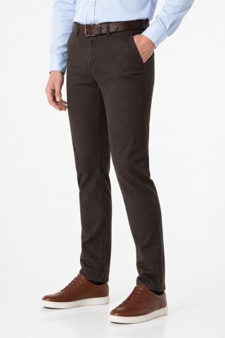 Erkek Kanvas Pantolon Regular Kalıp Yazlık BGL-ST05402 KAHVE - 50
