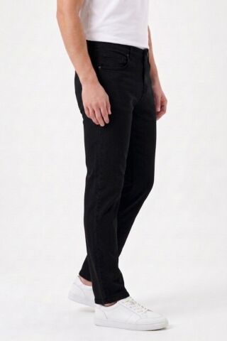 Erkek Klasik Kalıp Jeans Pantolon 1701 BGL-ST05355 SİYAH - 38