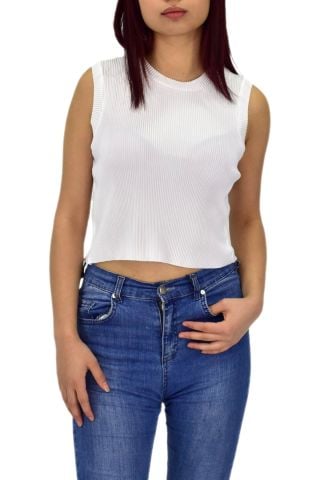 Kadın Askılı Fitilli Crop BGL-ST04298
