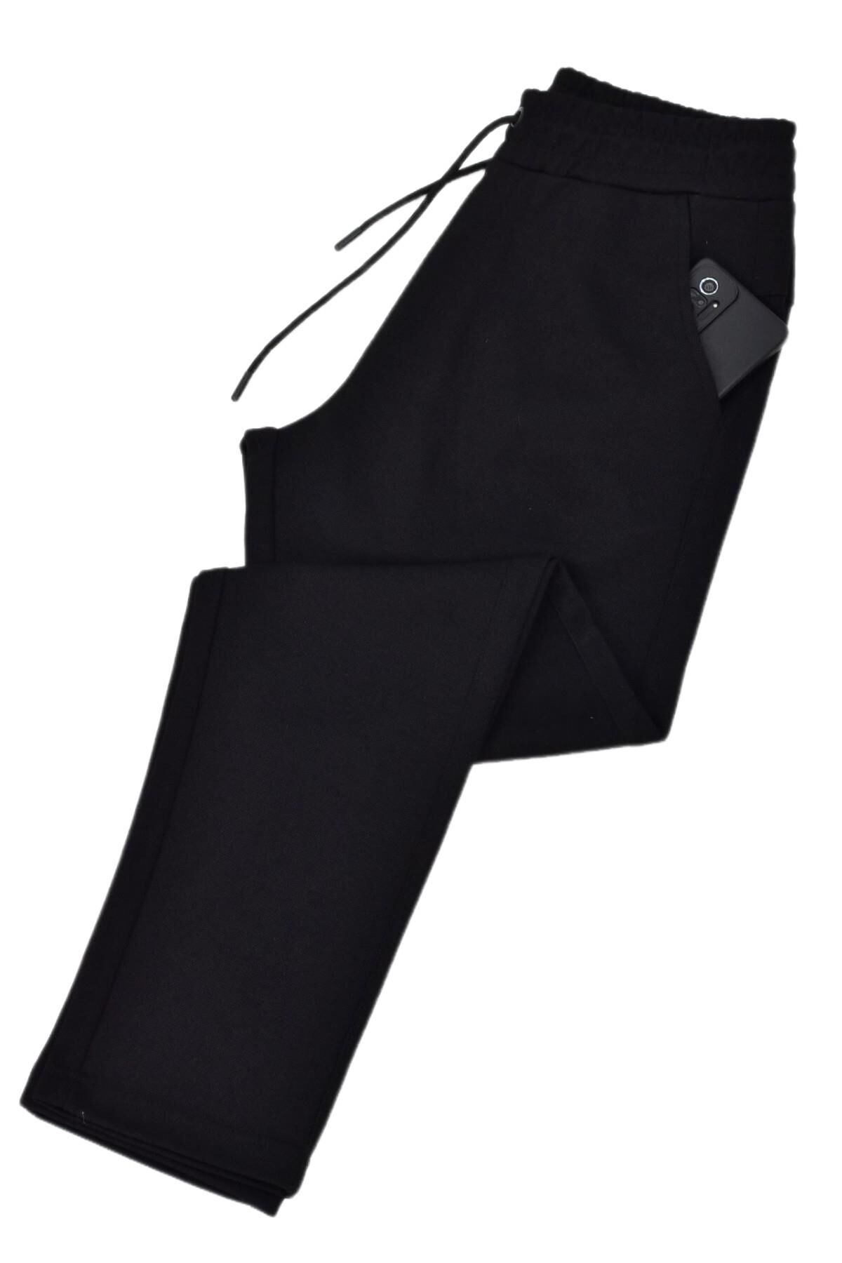 Erkek Jogger Pantolon Bel Tam Lastik AS-426 BGL-ST04516 SİYAH - XL