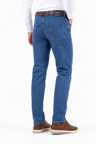 Erkek Regular Fit Jeans Pantolon 320 BGL-ST05452 MAVİ - 36