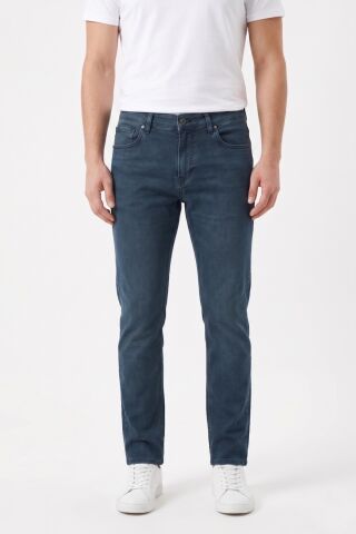 Erkek Regular Fit Jeans Pantolon BGL-ST05356 PETROL - 33/34