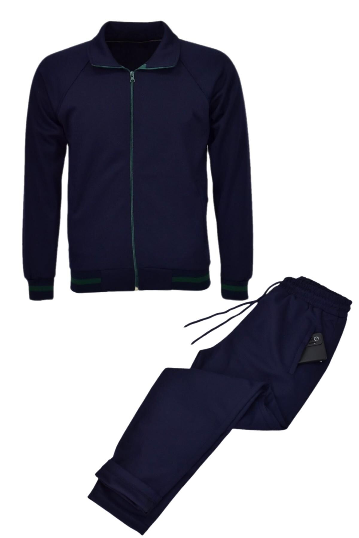 Erkek Eşofman Takım 3245 BGL-ST04770 LACİVERT - M