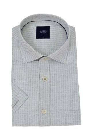 Erkek Klasik Kısa Kol Gömlek  9526 BGL-ST04748