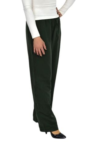 Kadın Beli Lastikli Bol Pantolon BGL-ST04216