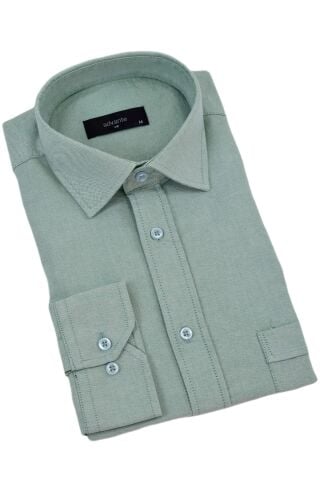 Erkek Klasik Tek Cepli Uzun Kol Gömlek BGL-ST04338