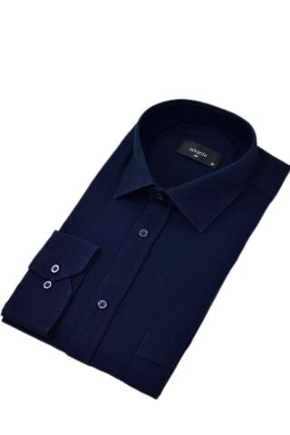 Erkek Klasik Tek Cepli Uzun Kol Gömlek BGL-ST04338