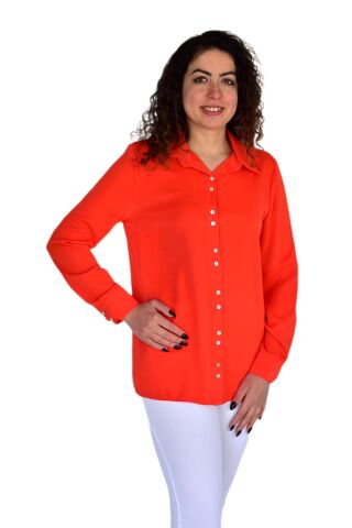 Kadın Uzun Kol Gömlek BGL-ST03719