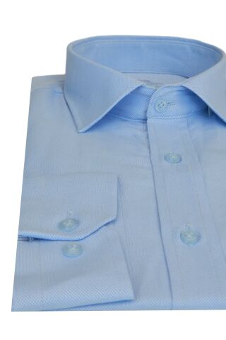 Erkek Gömlek Uzun Kol Silim Fit Armürlü BGL-ST01462