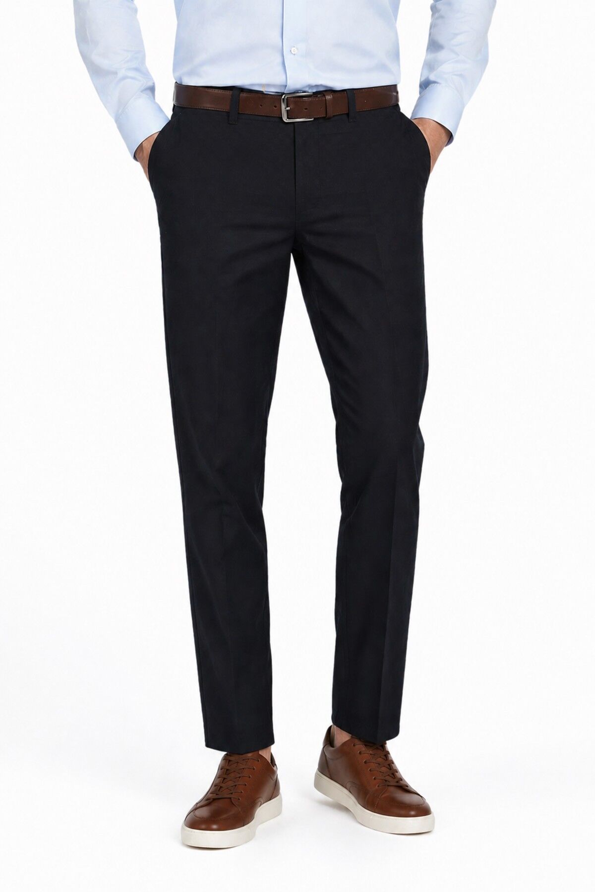 Erkek Kanvas Pantolon Regular Kalıp Yazlık BGL-ST05406 SİYAH - 42