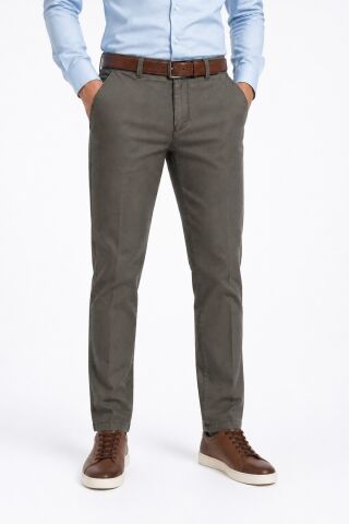 Erkek Kanvas Pantolon Regular Kalıp Yazlık BGL-ST05407 A.KAHVE - 44