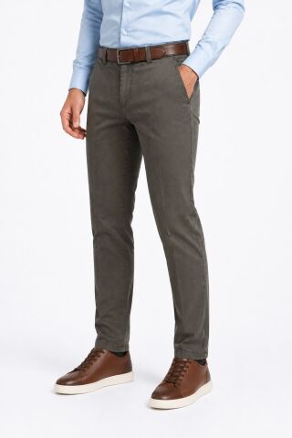 Erkek Kanvas Pantolon Regular Kalıp Yazlık BGL-ST05407 A.KAHVE - 44