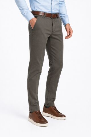 Erkek Kanvas Pantolon Regular Kalıp Yazlık BGL-ST05407 A.KAHVE - 44