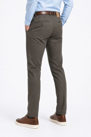 Erkek Kanvas Pantolon Regular Kalıp Yazlık BGL-ST05407 A.KAHVE - 44