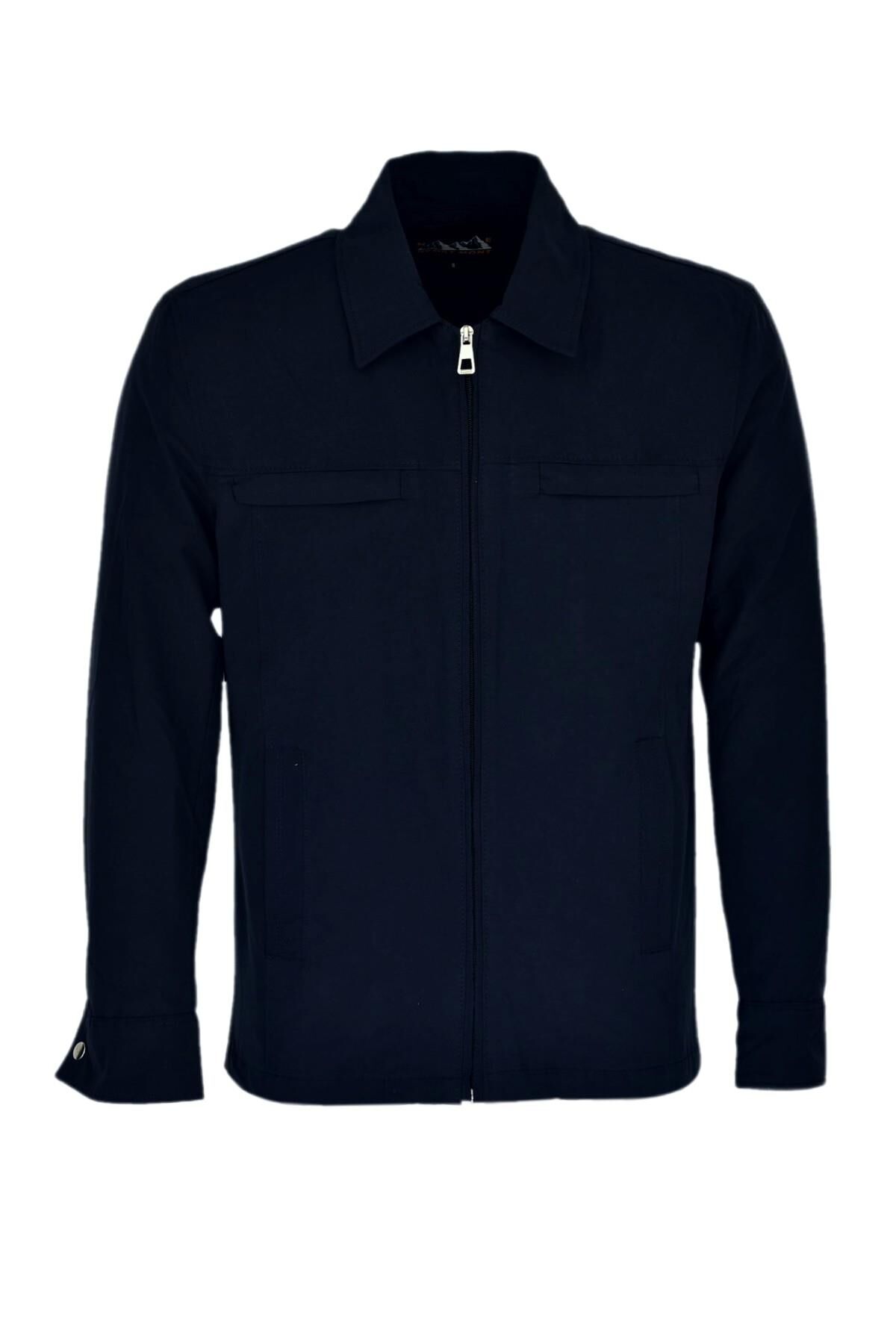 Erkek Spor Mevsimlik Mont BGL-ST03766 LACİVERT - L