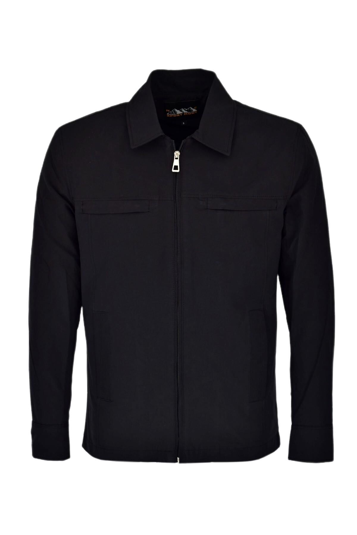 Erkek Spor Mevsimlik Mont BGL-ST03766 SİYAH - S