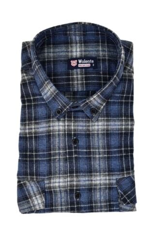 Erkek Pamuklu Kışlık Çift Cepli Kapaklı Gömlek BGL-ST03164