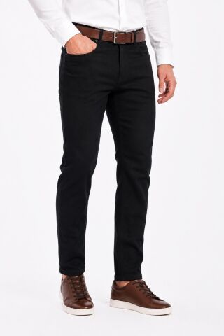 Erkek Regular Fit Jeans Pantolon 320 BGL-ST05452 SİYAH - 40