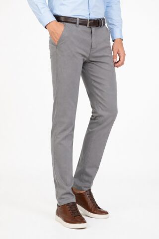 Erkek Kanvas Pantolon Regular Kalıp Yazlık BGL-ST05407 GRİ - 44