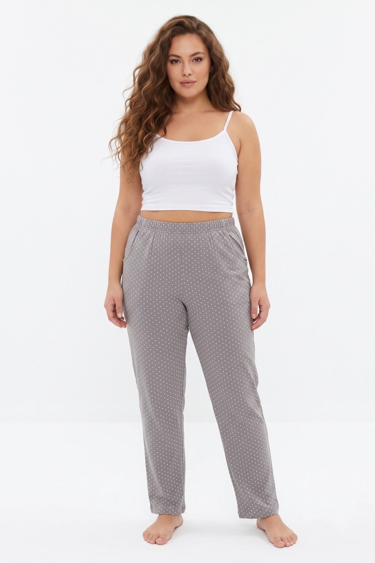 Kadın Tek Penye Pijama Alt BGL-ST05656